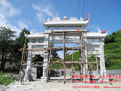 石頭門樓可以建造在哪些地方