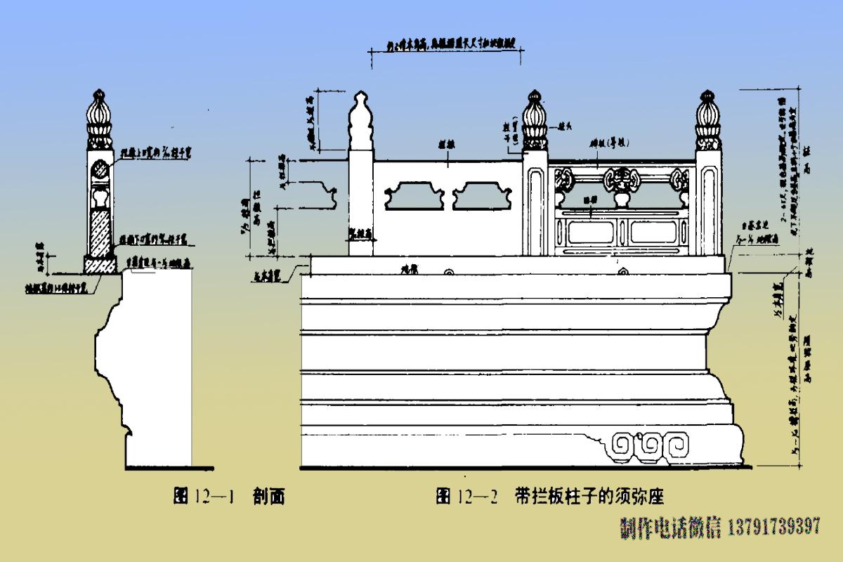 須彌座圖片樣式